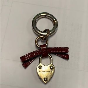 Burberry keychain